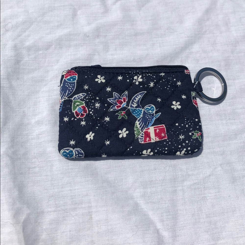 Vera Bradley key ring  change purse/card holder